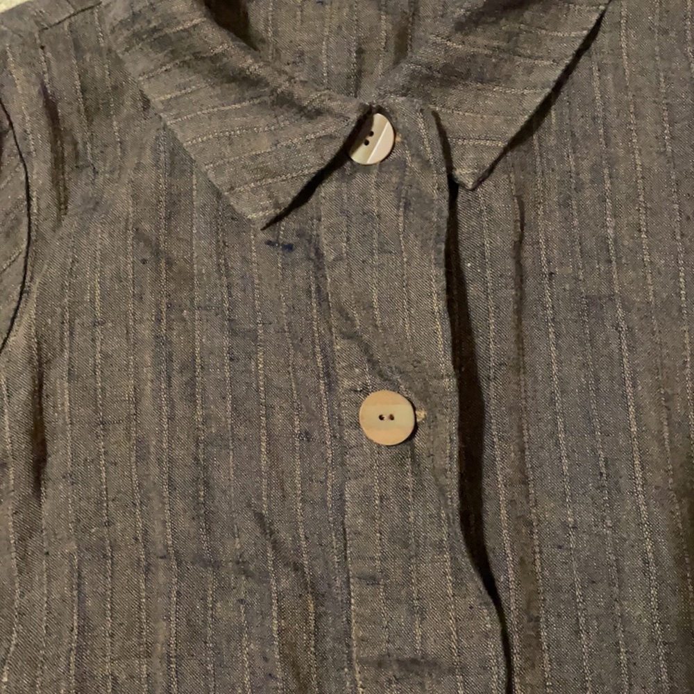 Flax Button Down Jacket - image 3